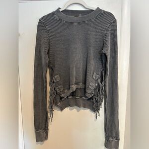 Free People Long Sleeve Tie Top— no longer sold!!